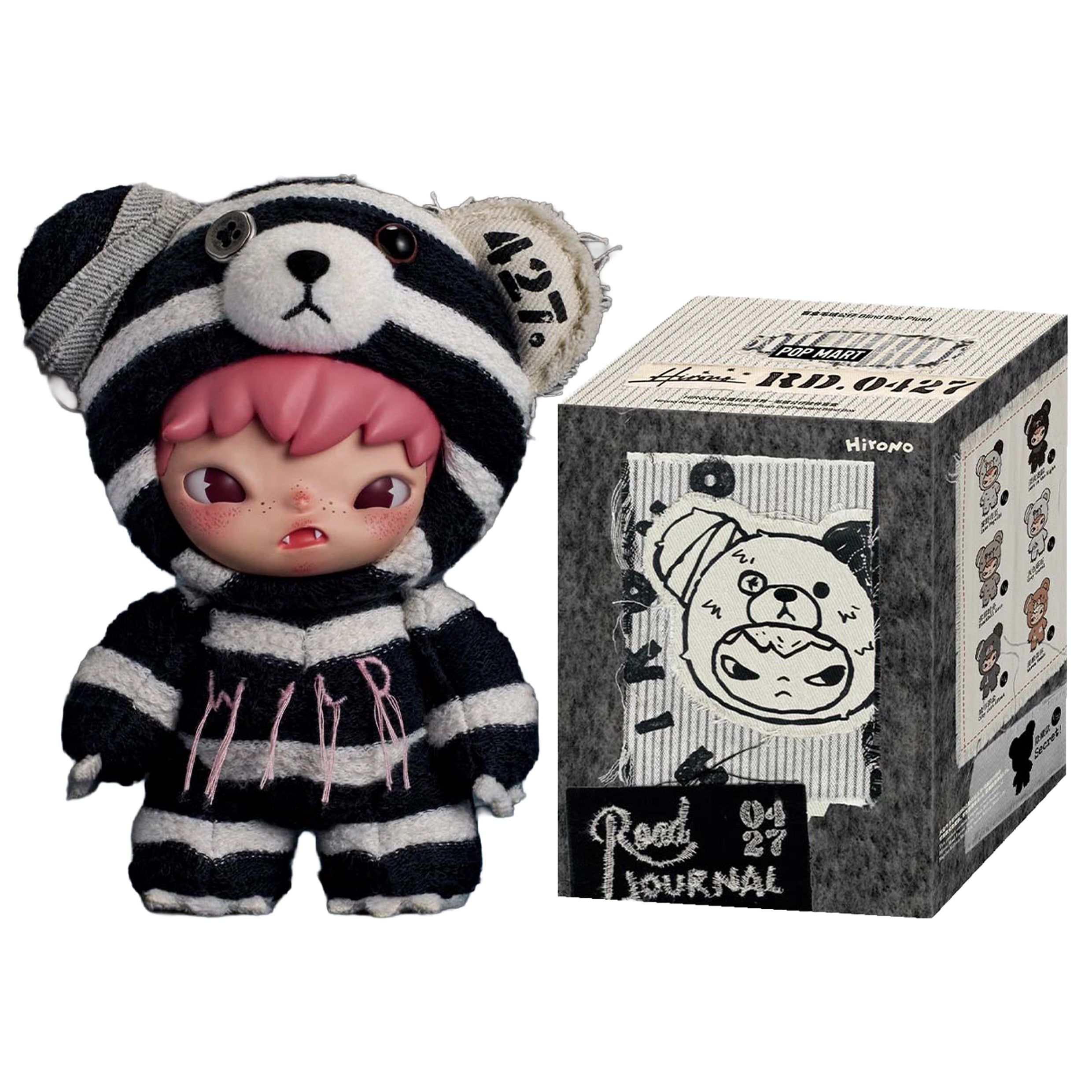 Hirono Road Journal Series-Plush Doll Pendant Blind Box – GOGOFUN