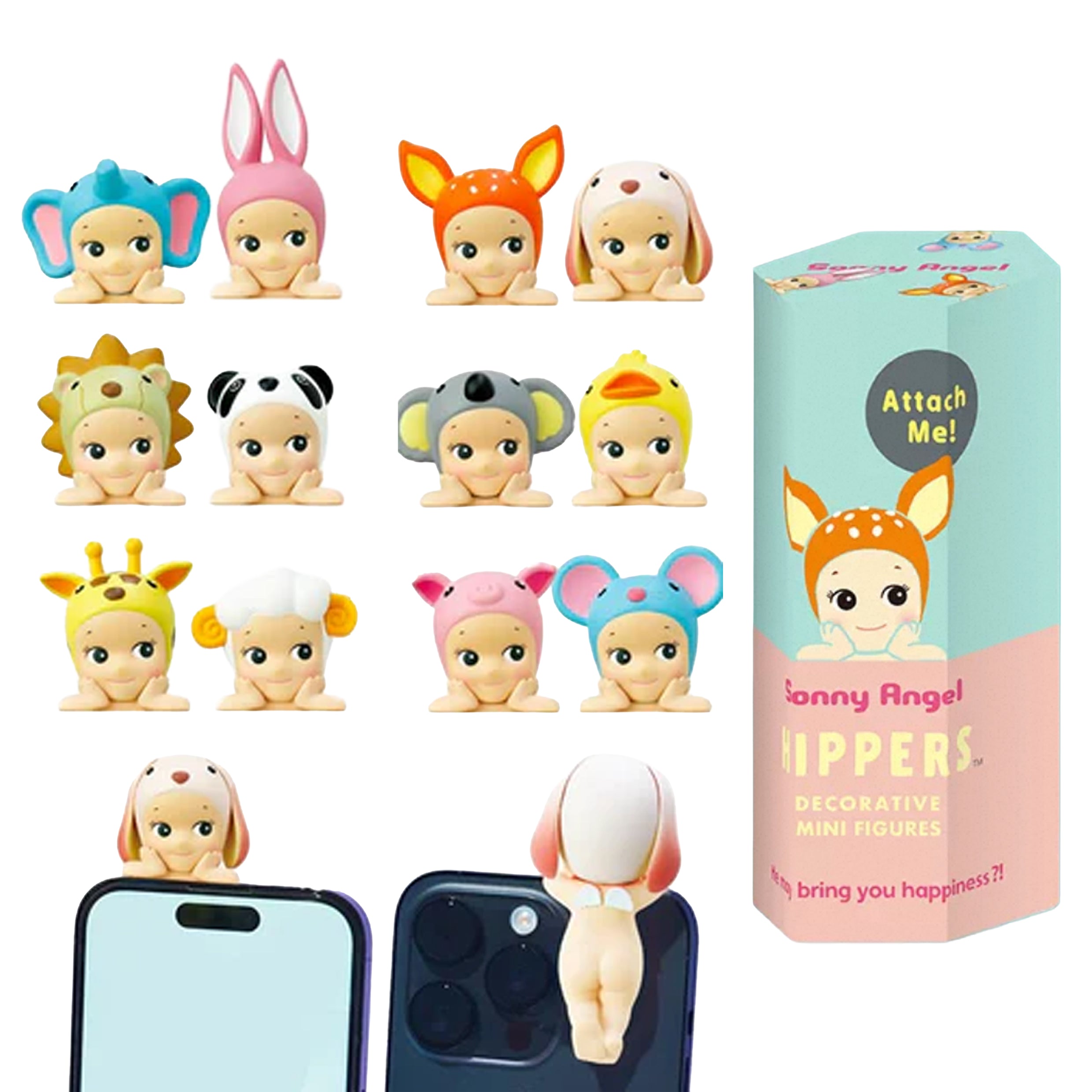 Sonny Angel HIPPERS animal 50個 Sonny Angel Animal Hippers Blind Box – GOGOFUN