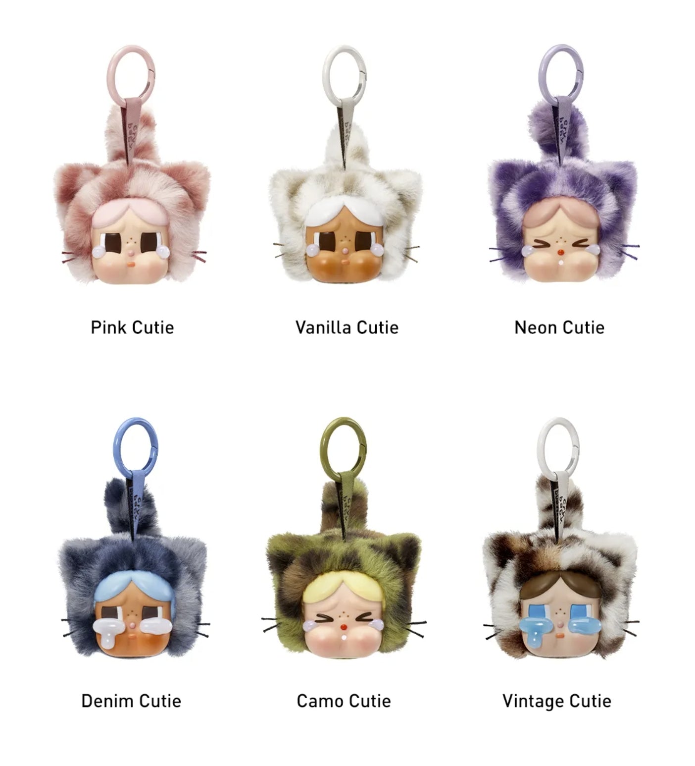 CRYBABY Wild but Cutie Series - Vinyl Plush Pendant Blind Box