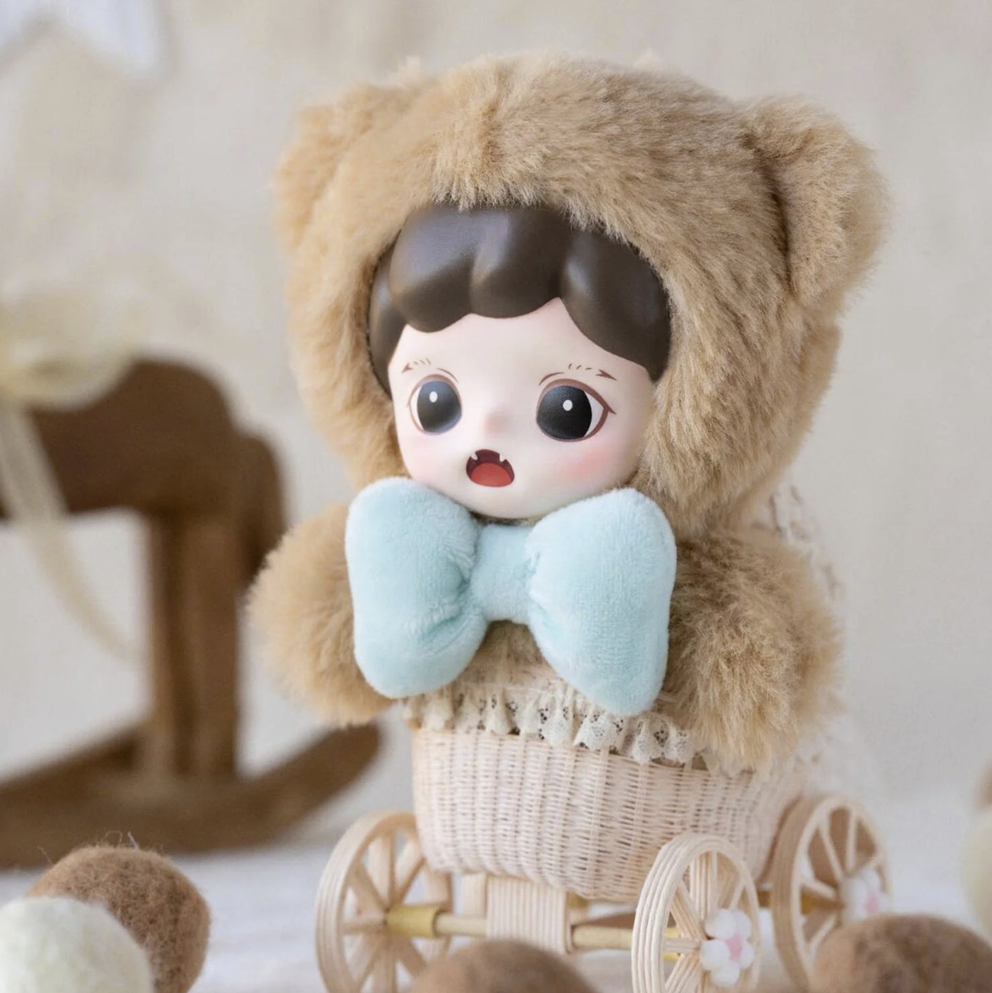 ZORAA Fluffy Cabin Series Plush Blind Box