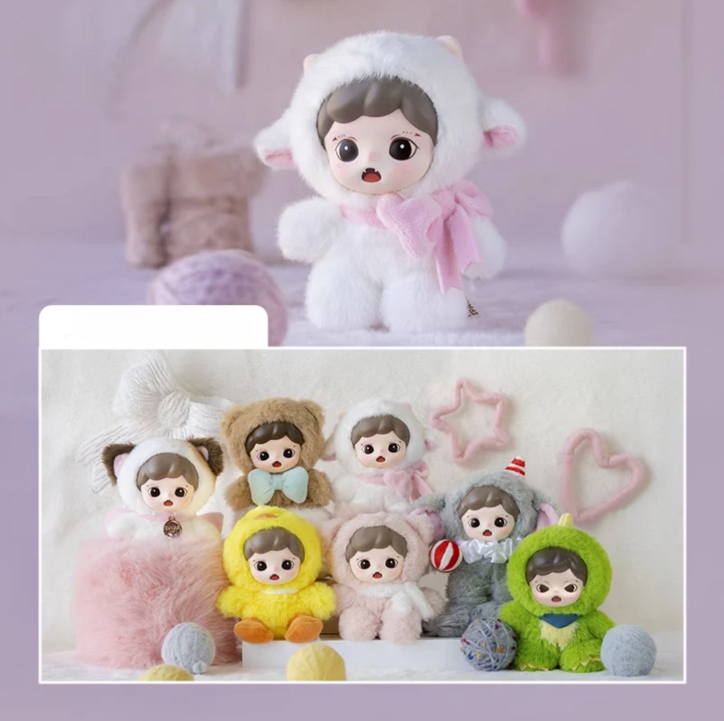 ZORAA Fluffy Cabin Series Plush Blind Box