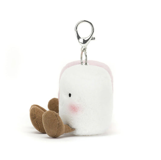 Jellycat Bag Charm Amuseables Pair of Marshmallows | In Stock Australia