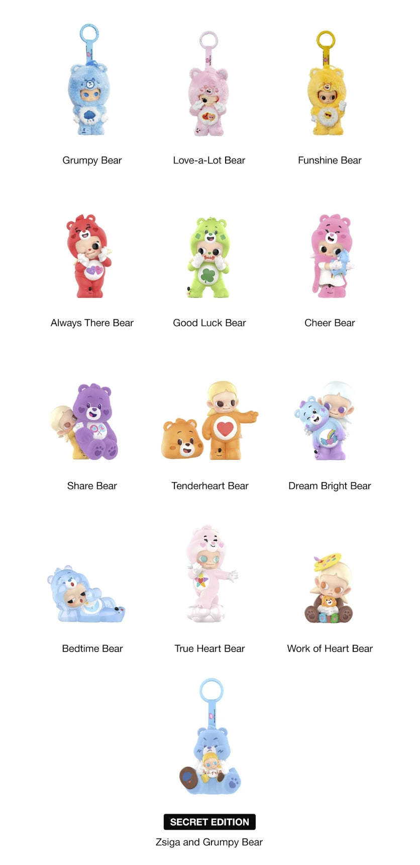 Zsiga × Care Bears Series Blind Box