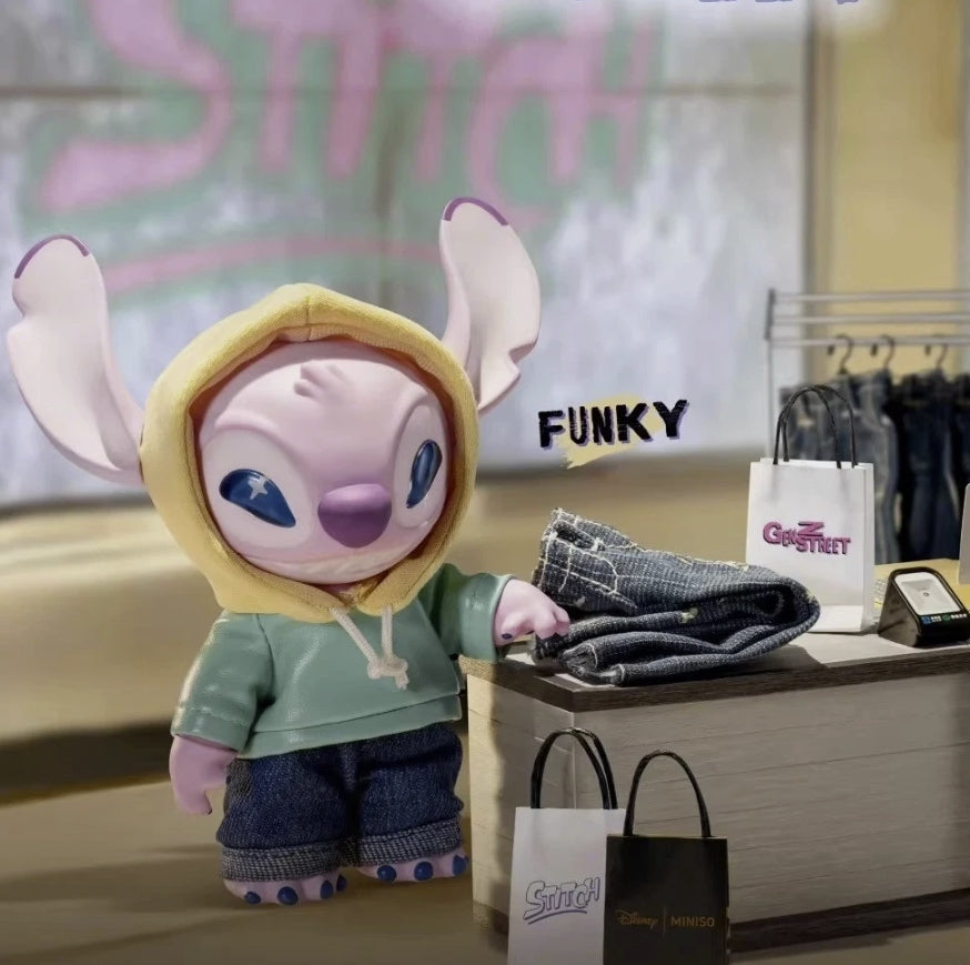 Disney Stitch GenZ Street Series Plush Vinyl Doll Blind Box