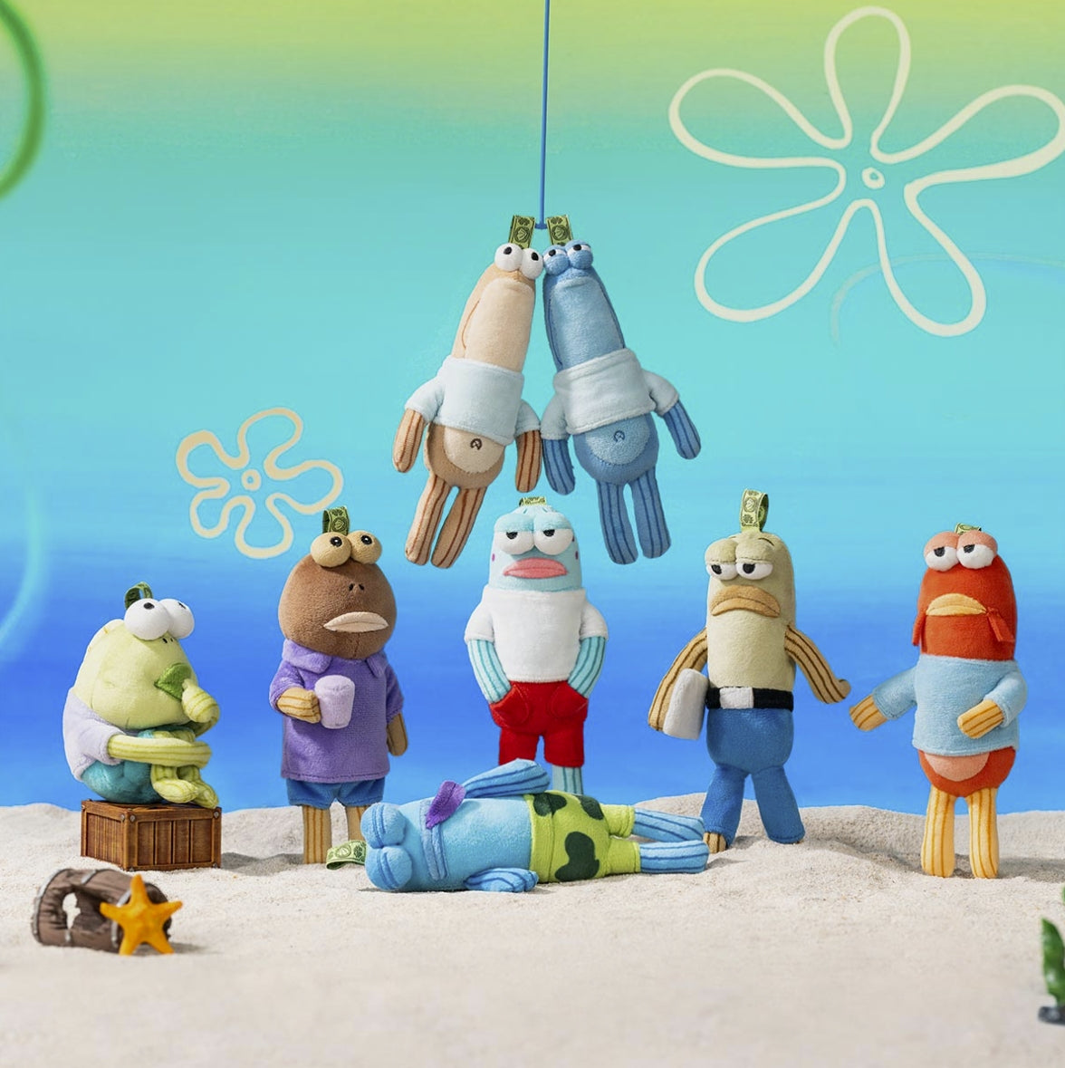 Bikini Bottom Buddies - Whimsical Plush Blind Box