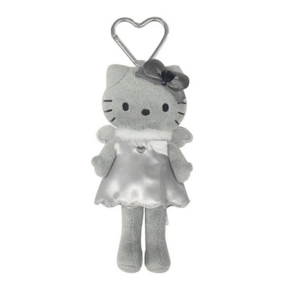 Sanrio Style Up Mascot - Hello Kitty Black Angel Grey in Grey Dress