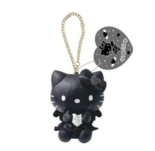 Sanrio Mascot Bag Charm - Hello Kitty Black Angel Black