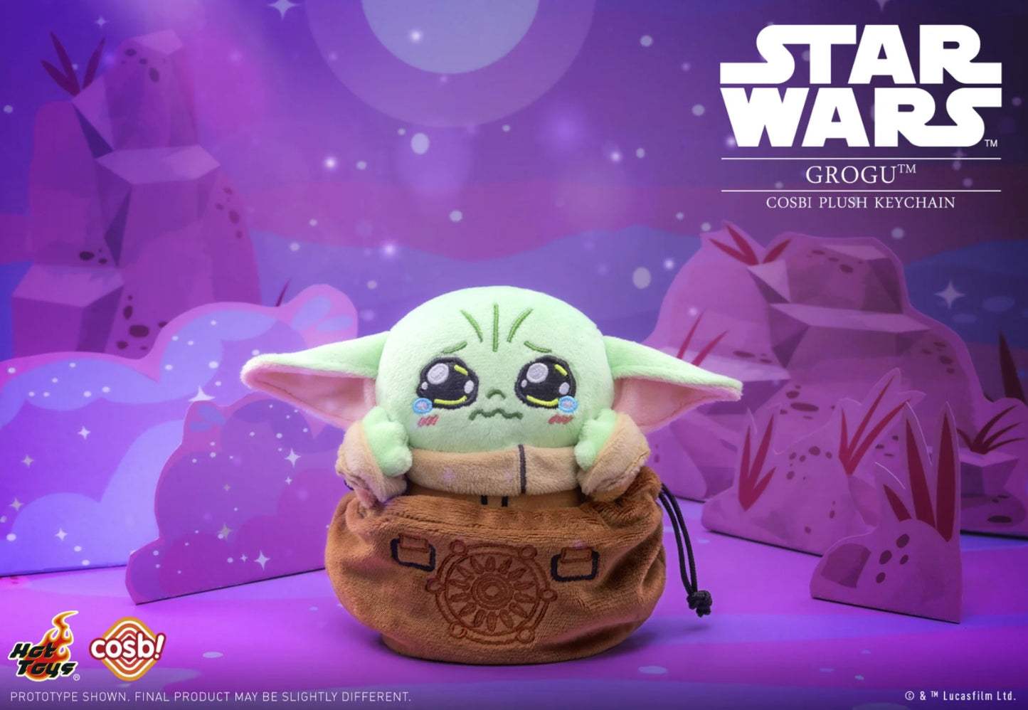 Star Wars Grogu COSBI Plush keychain Blind Box