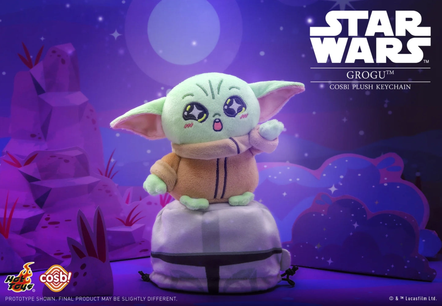 Star Wars Grogu COSBI Plush keychain Blind Box
