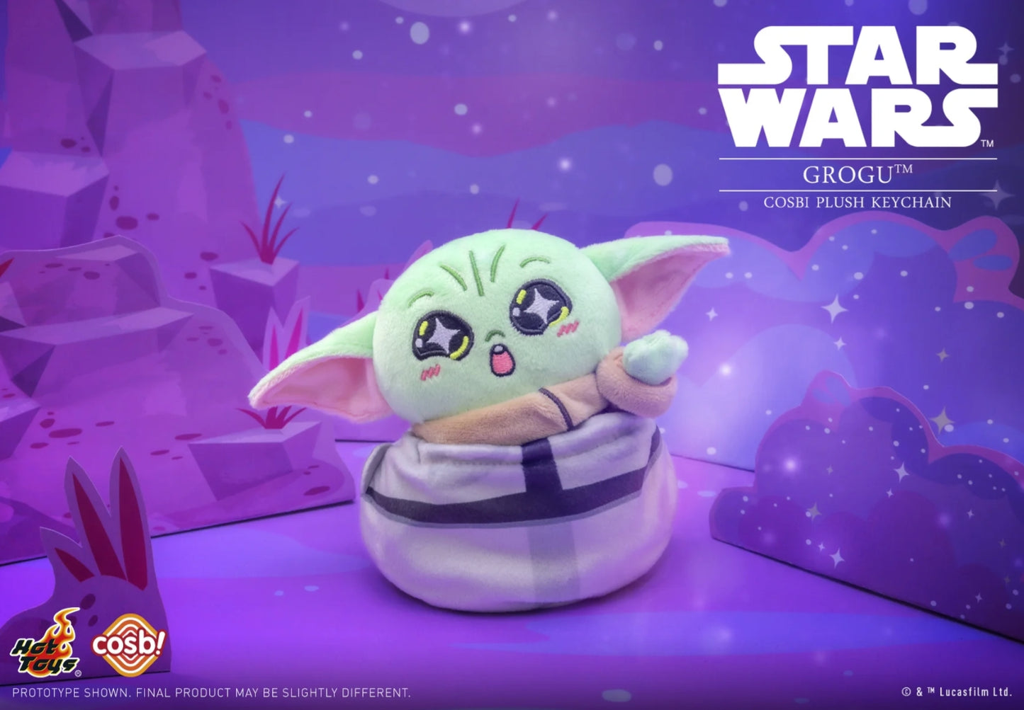 Star Wars Grogu COSBI Plush keychain Blind Box