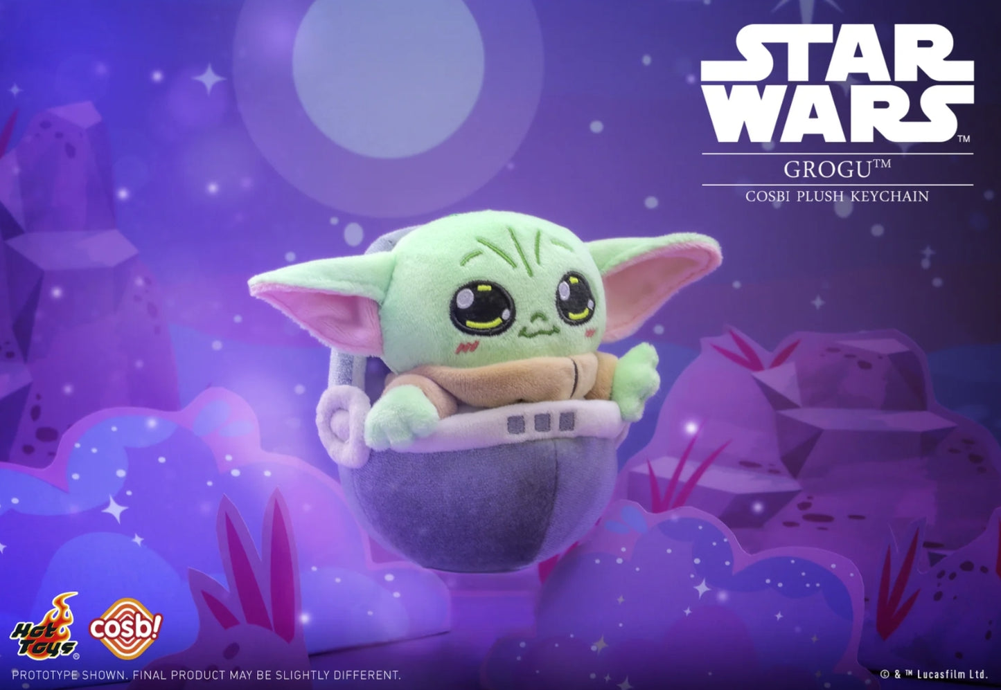 Star Wars Grogu COSBI Plush keychain Blind Box