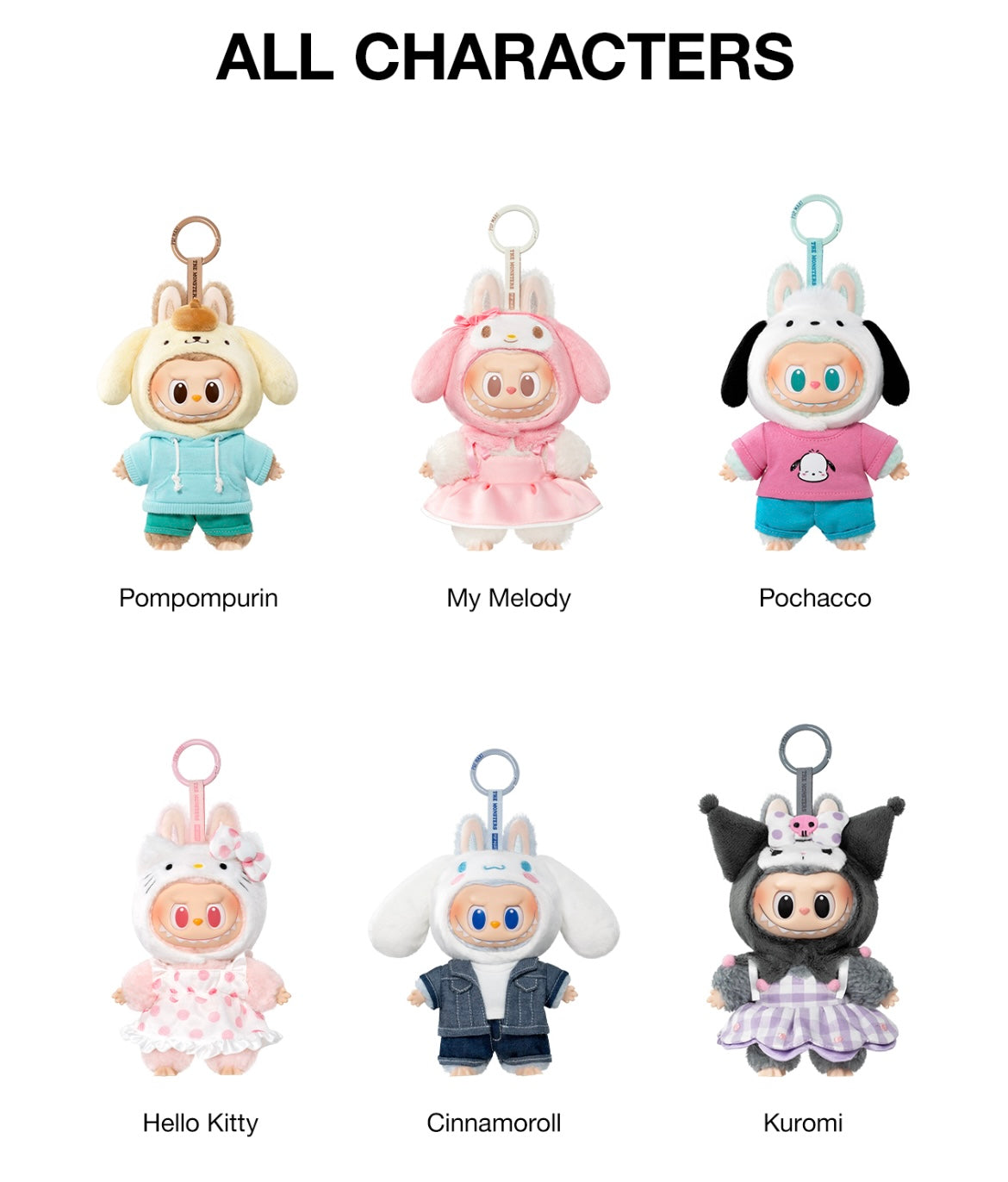 クミりん THE MONSTERS x HELLO KITTY Classic Hello Kitty The Monsters x Sanrio Characters Series Blind