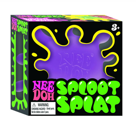 NeeDoh Sploot Splat Sensory Fidget Toy – Super Squishy Stress Relief Toy (Assorted Colors-AU Stock)