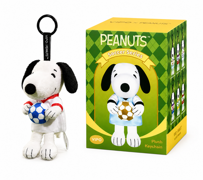 Peanuts Blind Box Soccer Serries Plush Keychain