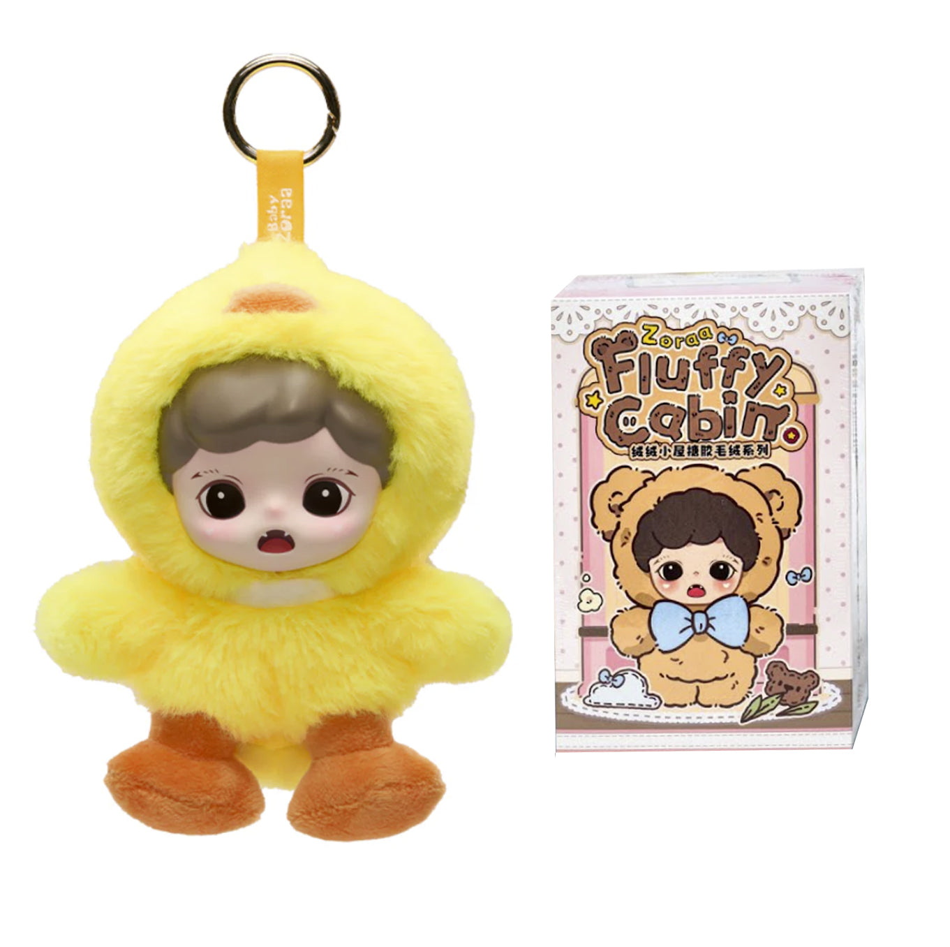 ZORAA Fluffy Cabin Series Plush Blind Box
