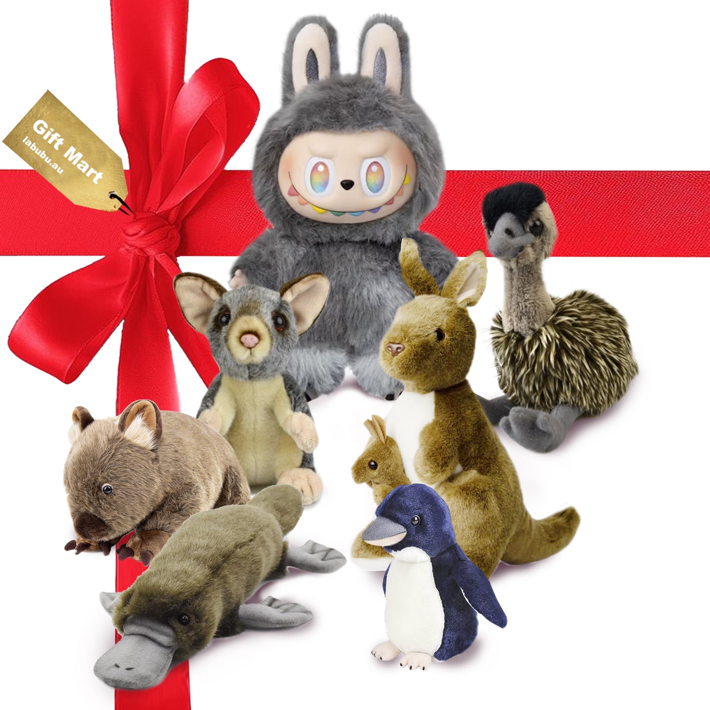 Labubu with Australian Friends Gift Box