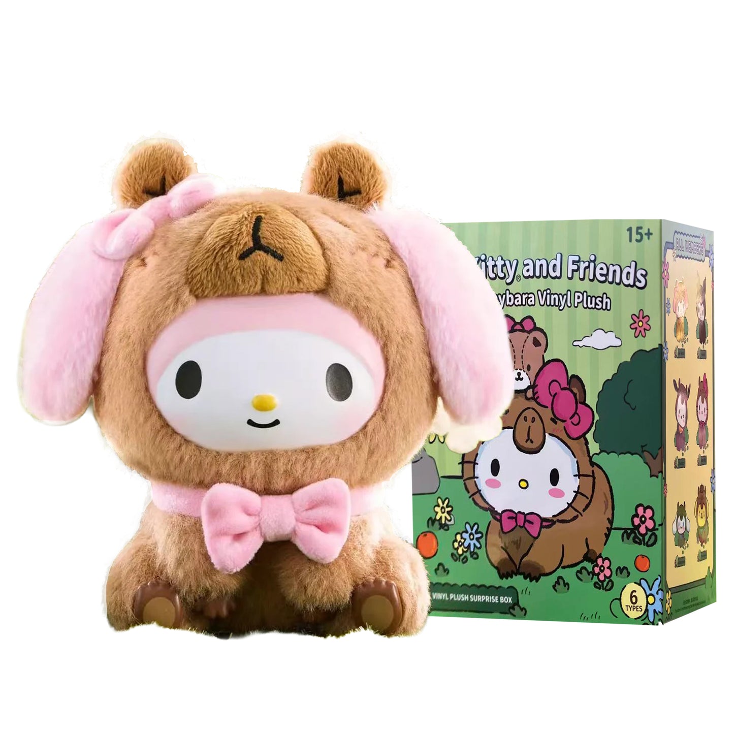 Sanrio Capybara Zen Series Vinyl Plush Blind Box