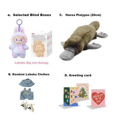 Labubu with Australian Friends Gift Box