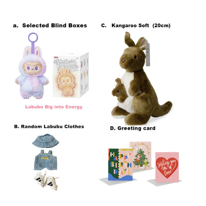 Labubu with Australian Friends Gift Box