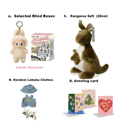 Labubu with Australian Friends Gift Box