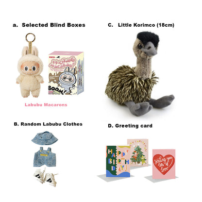 Labubu with Australian Friends Gift Box